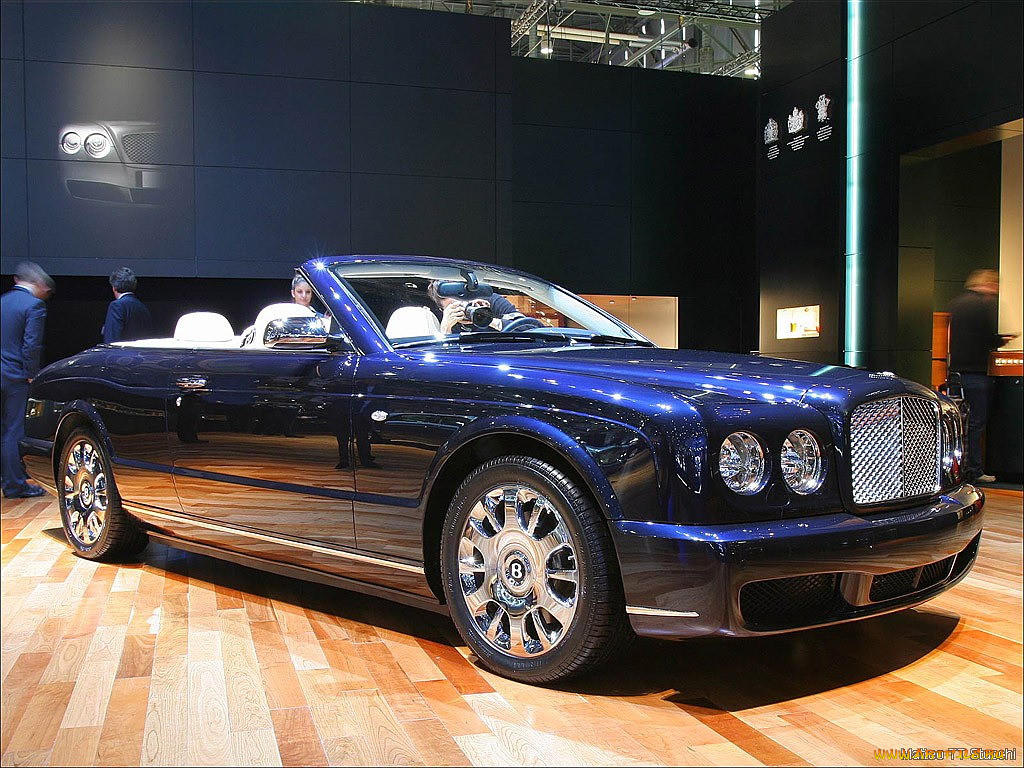 Обои Bentley Arnage Drophead Coupe Автомобили Выставки и уличные фото ...